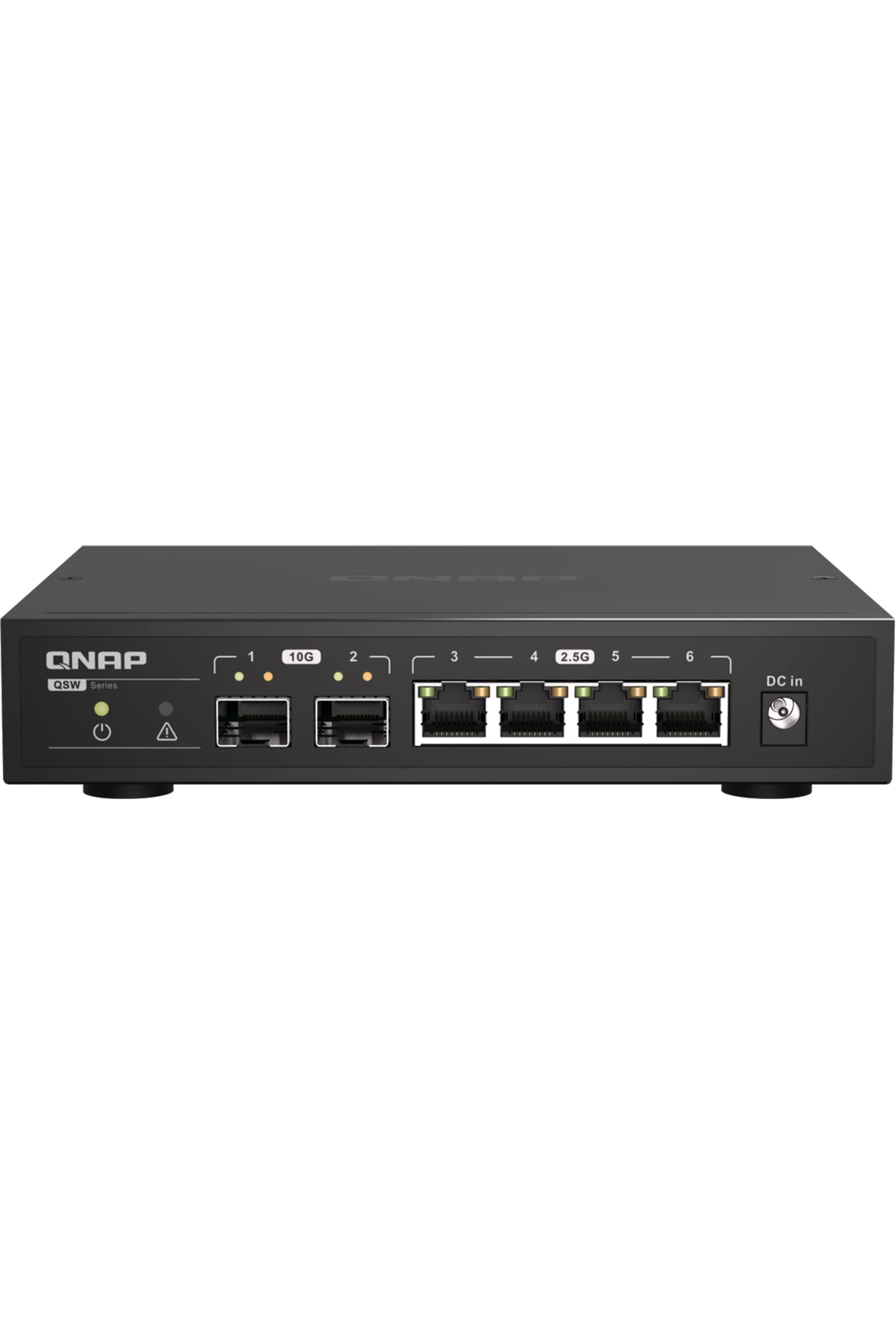 Некерований комутатор QNAP із 2 портами 10GbE та 4 портами Посібник із налаштування розширеної гарантії SFP+ 2.5GbE-T QSW-2104-2S /AZ 6 місяців «Легко включено» чорний
Некерований комутатор QNAP із 2 портами 10GbE та 4 портами Посібник із налаштування розширеної гарантії SFP+ 2.5GbE-T QSW-2104-2S /AZ 6 місяців «Легко включено» чорний