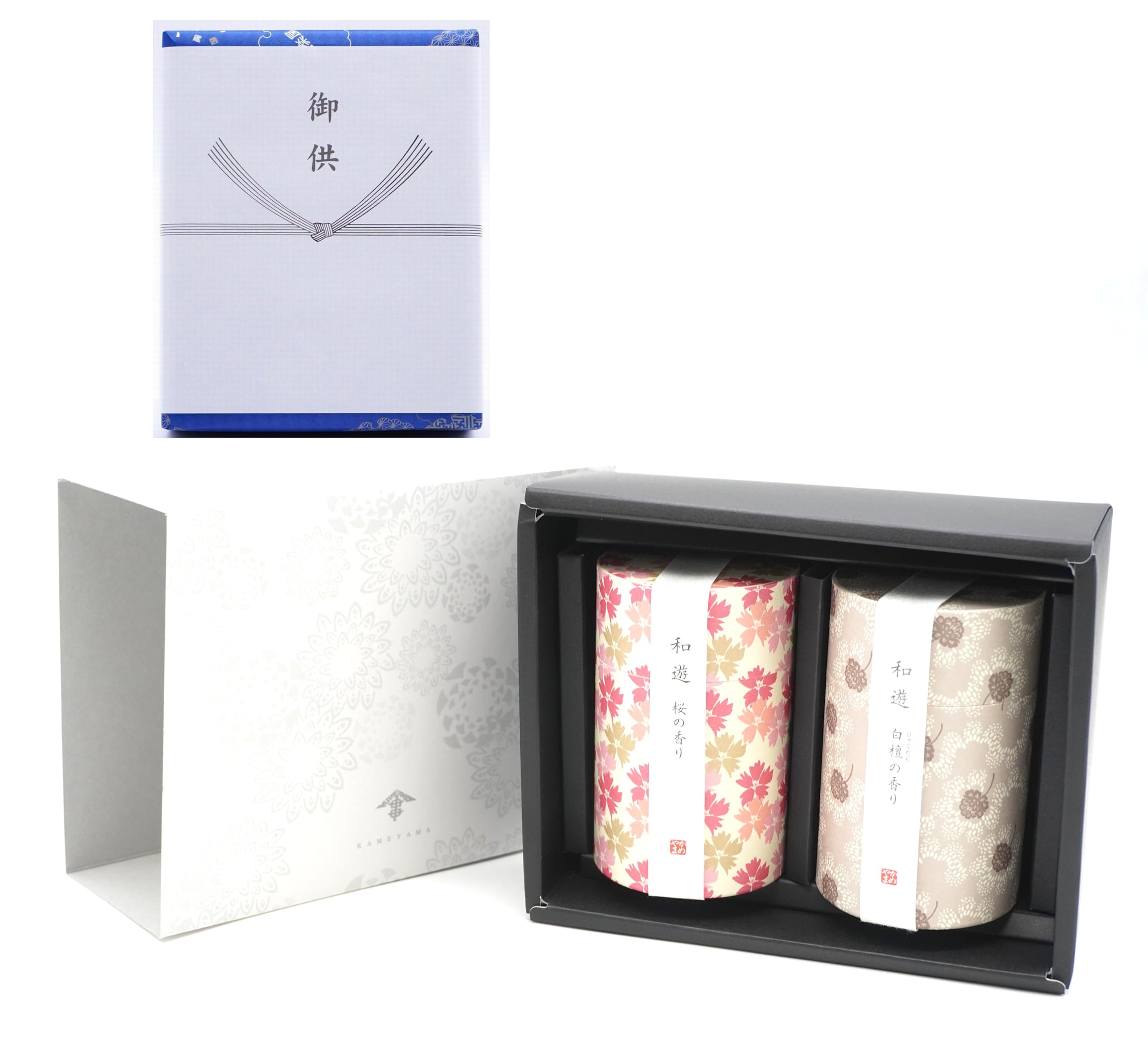 Wa-Yu Assorted Incense Sticks (Sandalwood and Cherry Blossom Scents) Mini Size, Low Smoke, Gift Wrapping, and Noshi (Gift Wrapping) Perfect for
Wa-Yu Assorted Incense Sticks (Sandalwood and Cherry Blossom Scents) Mini Size, Low Smoke, Gift Wrapping, and Noshi (Gift Wrapping) Perfect for