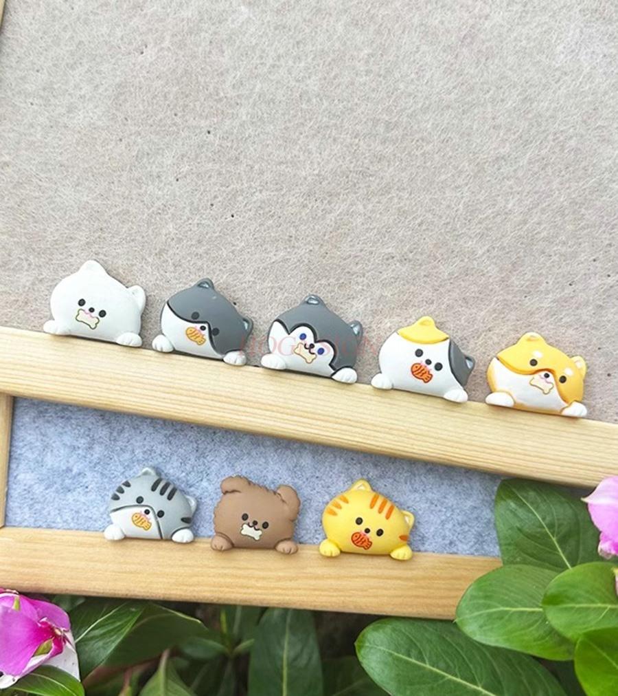 8pcs Creative push pins, cute cats eating fish, dogs gnawing on bones, soft wooden boards, felt, photos, I-nails China Mainland
8pcs Creative push pins, cute cats eating fish, dogs gnawing on bones, soft wooden boards, felt, photos, I-nails China Mainland