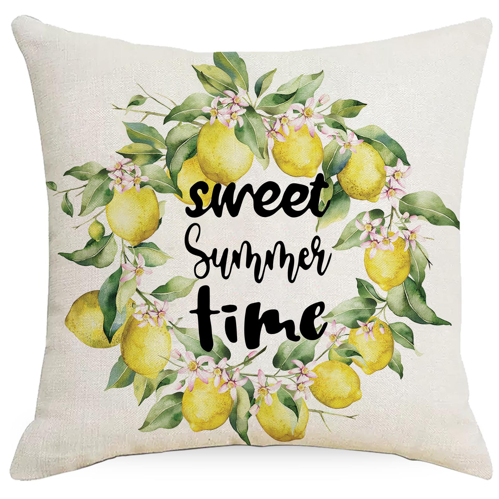 Summer Lemon Series Linen Pillow Cover Home Pillow Cover Premium Durable Quality Useful Practical Reliable Efficient 45 * 45Cm without pillow core
Summer Lemon Series Linen Pillow Cover Home Pillow Cover Premium Durable Quality Useful Practical Reliable Efficient 45 * 45Cm without pillow core
