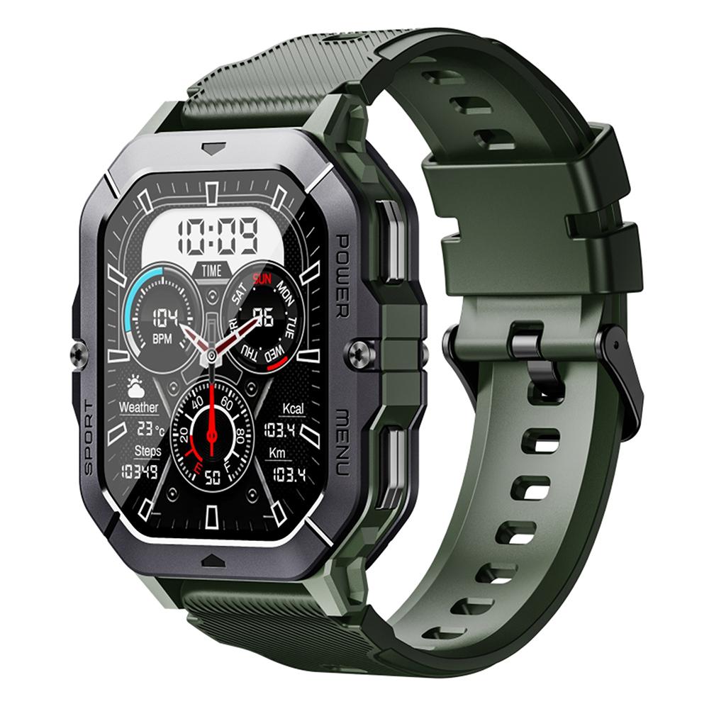 C28 2.02 Inch TFT Screen Outdoor Multifunction Sports Tracker Heart Rate Monitoring Smart Watch Green
C28 2.02 Inch TFT Screen Outdoor Multifunction Sports Tracker Heart Rate Monitoring Smart Watch Green