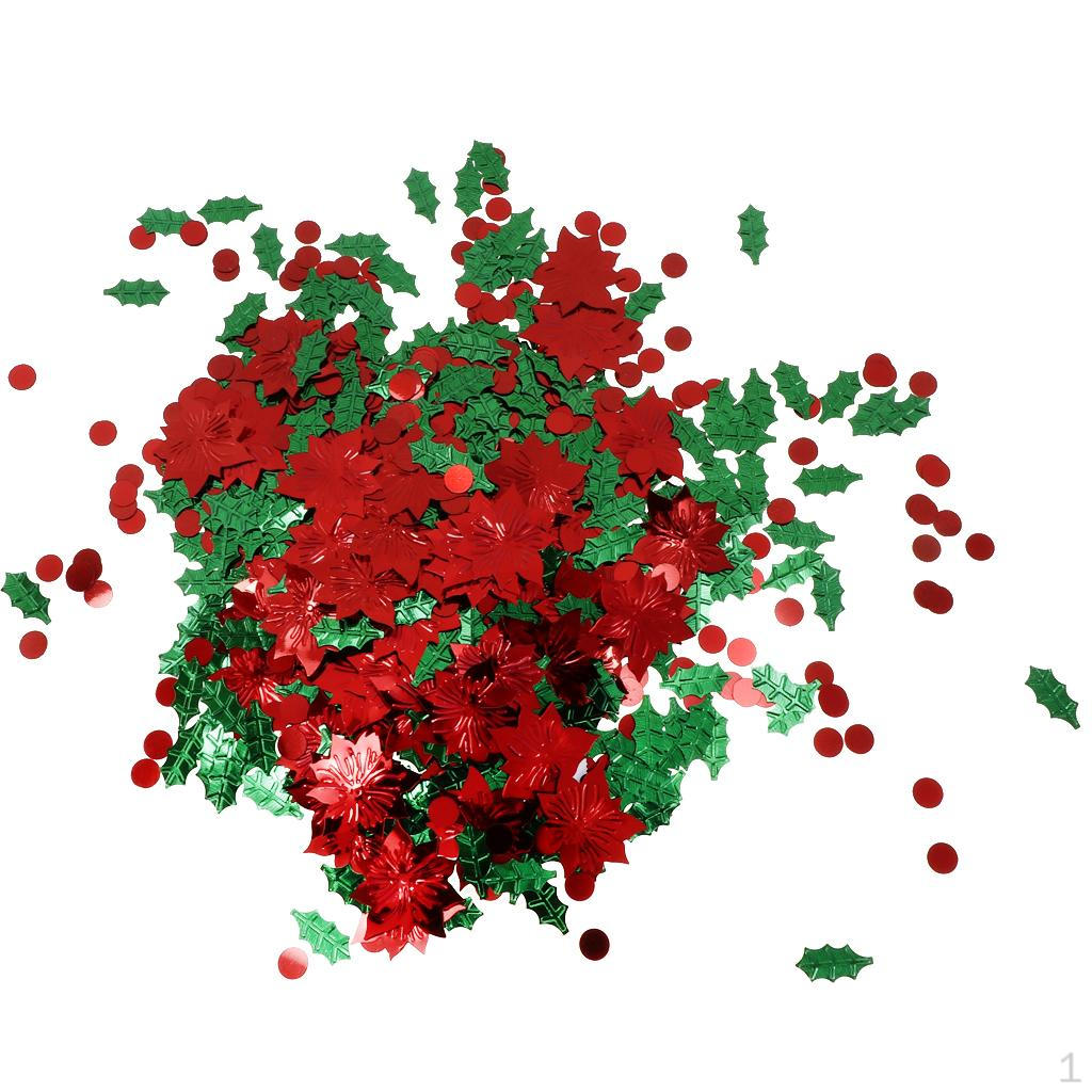 Pack of 30g Christmas Table Confetti Leaf and Flower Throwing Scatter Decoration
Pack of 30g Christmas Table Confetti Leaf and Flower Throwing Scatter Decoration