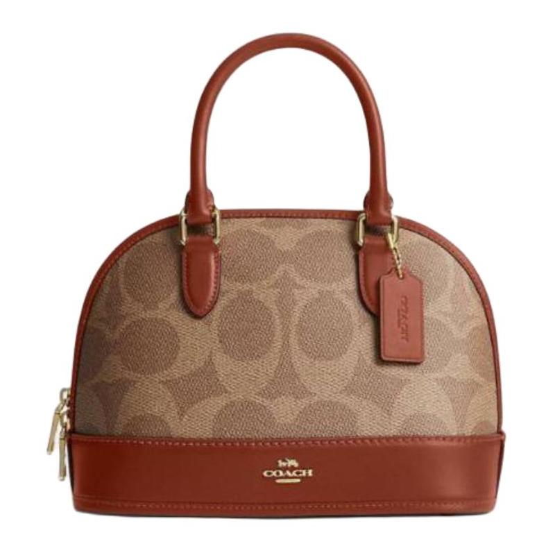 COACH SABRINA SATCHEL 25 Classic Logo Artificial Leather Shoulder Handbag Medium Women s Brown and Caramel коричневий
COACH SABRINA SATCHEL 25 Classic Logo Artificial Leather Shoulder Handbag Medium Women s Brown and Caramel коричневий