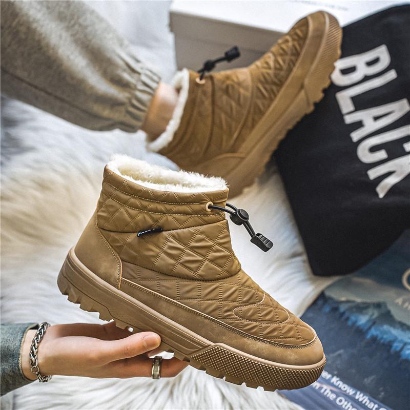 Winter Northeast velvet thickened warm cotton shoes thick-soled down cloth cold-proof outdoor leather boots trendy tooling shoes men s shoes 39 серый
Winter Northeast velvet thickened warm cotton shoes thick-soled down cloth cold-proof outdoor leather boots trendy tooling shoes men s shoes 39 серый