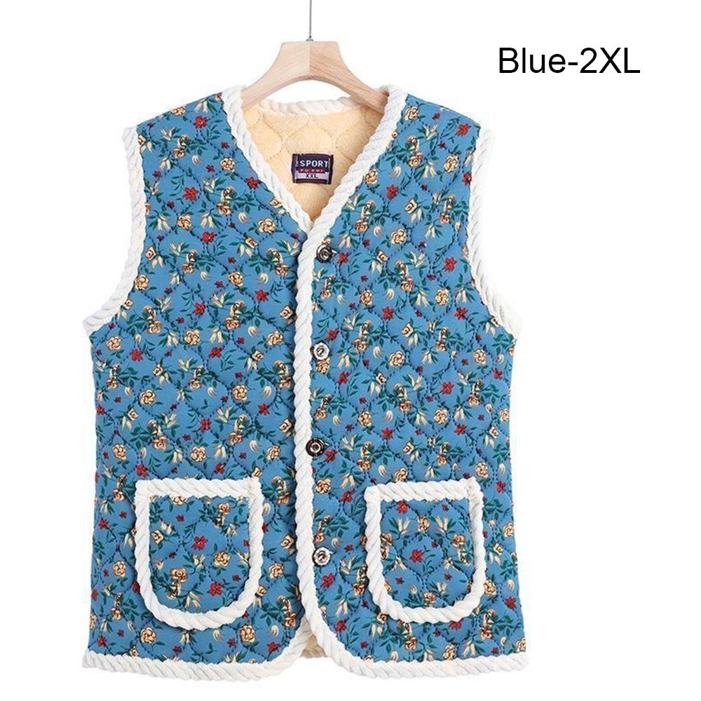 Warm Fleece-Lined and Thickened Floral Vest Soft Padded Cottagecore Style Kimchi Vest Lightweight Quilted Vest Autumn Winter XXL
Warm Fleece-Lined and Thickened Floral Vest Soft Padded Cottagecore Style Kimchi Vest Lightweight Quilted Vest Autumn Winter XXL