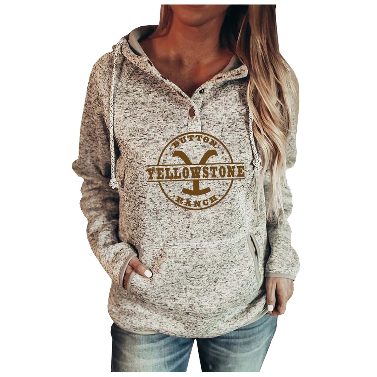 Женский свитер с капюшоном и воротником-стойкой с принтом YellowStone и длинными рукавами L хаки
Женский свитер с капюшоном и воротником-стойкой с принтом YellowStone и длинными рукавами L хаки