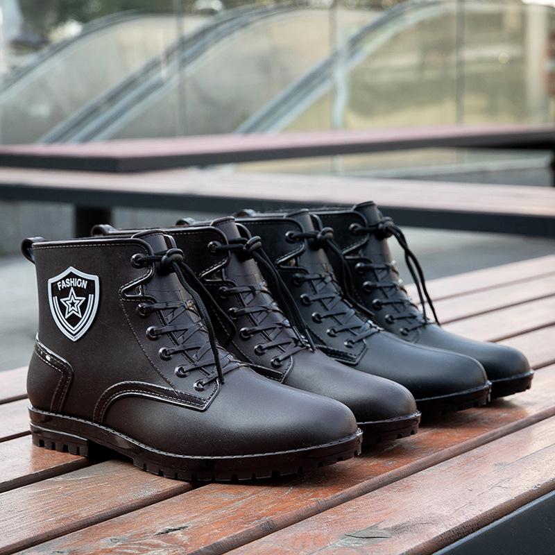Fashion rain shoes men wear non-slip rain boots soft sole non-slip kitchen rubber shoes outdoor fishing waterproof shoes men 40
Fashion rain shoes men wear non-slip rain boots soft sole non-slip kitchen rubber shoes outdoor fishing waterproof shoes men 40
