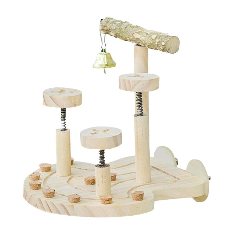 Stable Wooden Bird Perches With Swinging Motion For Parrots Chewing Activity And Entertainment 1
Stable Wooden Bird Perches With Swinging Motion For Parrots Chewing Activity And Entertainment 1