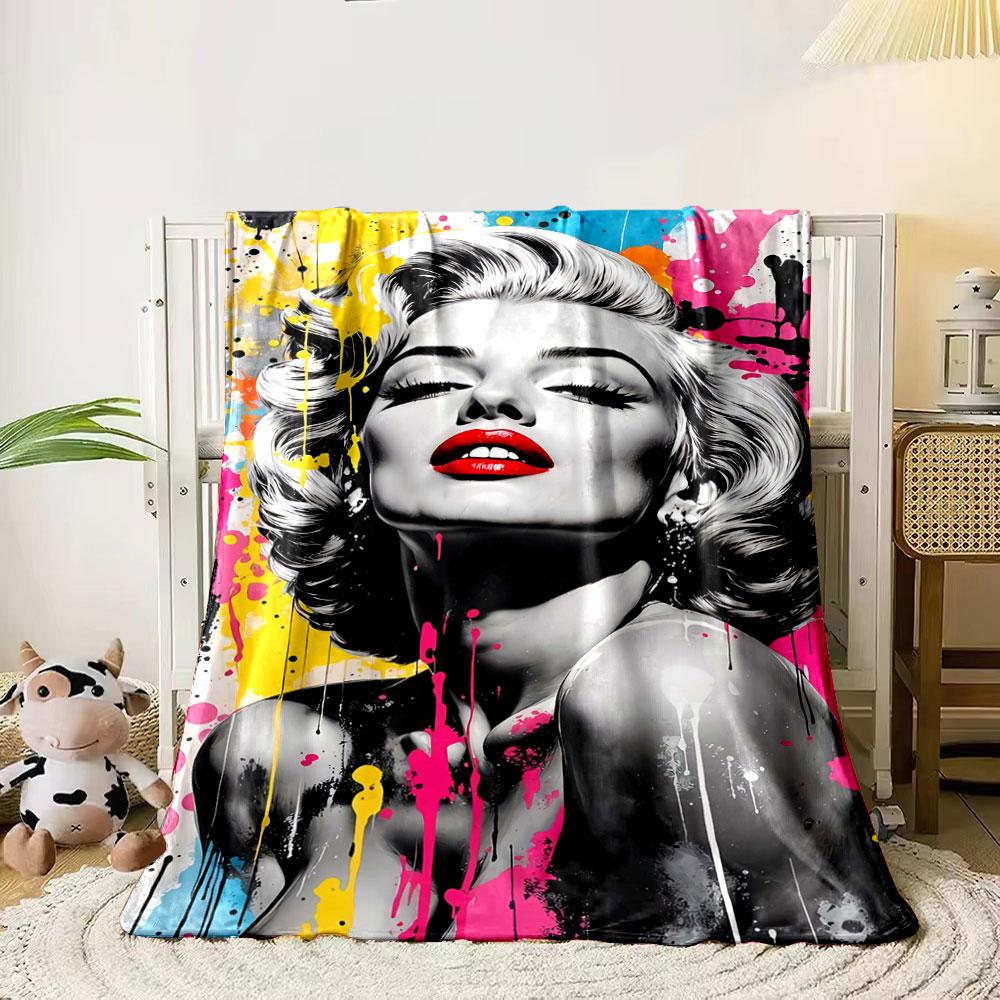 A grayscale portrait with vibrant paint splashes in yellow, pink, and blue. for all seasons blanket lunch break throw gift 80cm x 120cm
A grayscale portrait with vibrant paint splashes in yellow, pink, and blue. for all seasons blanket lunch break throw gift 80cm x 120cm