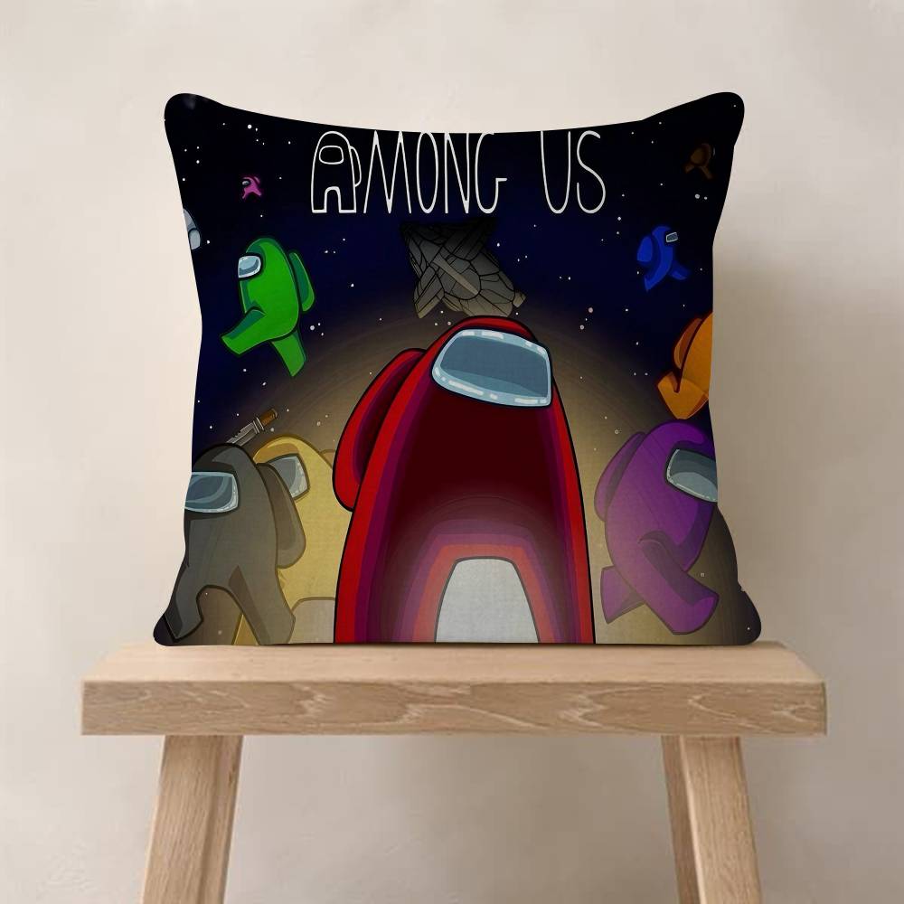 Cool AAmong UUs Game Pillow Covers Cartoon Sofa Decorative Home Doublesided Printing Short Plush Cute Cushion Cover 30x30 cm
Cool AAmong UUs Game Pillow Covers Cartoon Sofa Decorative Home Doublesided Printing Short Plush Cute Cushion Cover 30x30 cm