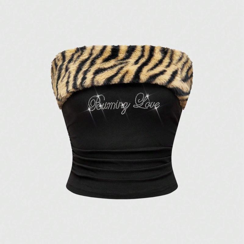 Европейский и американский Y2K облегающий сексуальный топ без бретелек с открытым пупком S
Европейский и американский Y2K облегающий сексуальный топ без бретелек с открытым пупком S