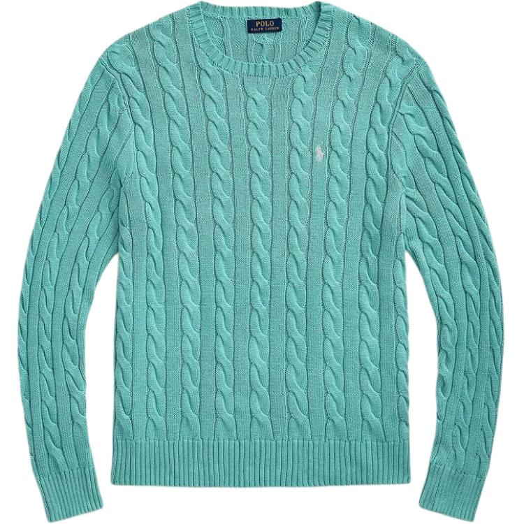Свитер мужской Polo Ralph Lauren с текстурным узором «косы», круглым вырезом и длинными рукавами, зеленый MNPOSWE16822123-300 M
Свитер мужской Polo Ralph Lauren с текстурным узором «косы», круглым вырезом и длинными рукавами, зеленый MNPOSWE16822123-300 M