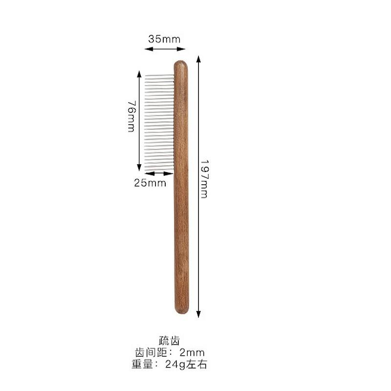 Wooden Cat Comb for Shedding & Knot Removal, Suitable for Long & Short Fur
Wooden Cat Comb for Shedding & Knot Removal, Suitable for Long & Short Fur