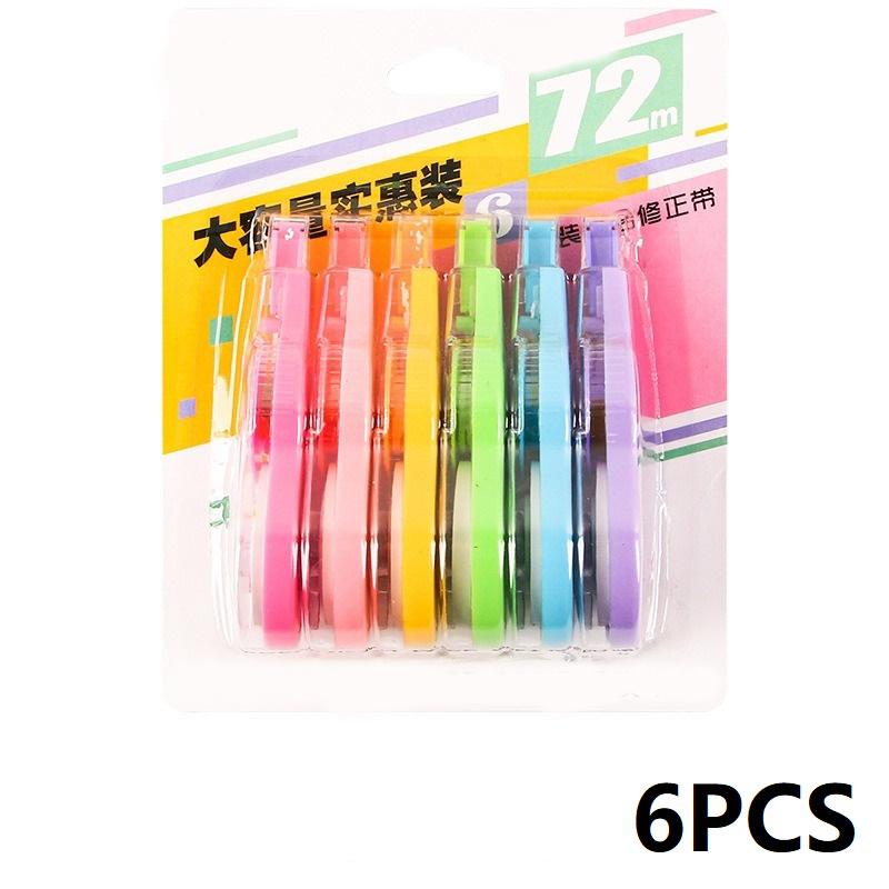 6PCS Corrector Tape Ribbon Corrector Putty Corrective Tape Kawaii Stationery Sweet Things for School XZD02
6PCS Corrector Tape Ribbon Corrector Putty Corrective Tape Kawaii Stationery Sweet Things for School XZD02