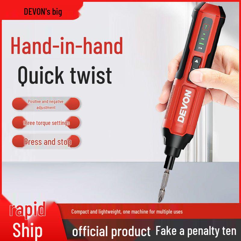 Daya 5616 Rechargeable 3.6V Lithium Mini Electric Screwdriver - Multifunctional Tool
Daya 5616 Rechargeable 3.6V Lithium Mini Electric Screwdriver - Multifunctional Tool