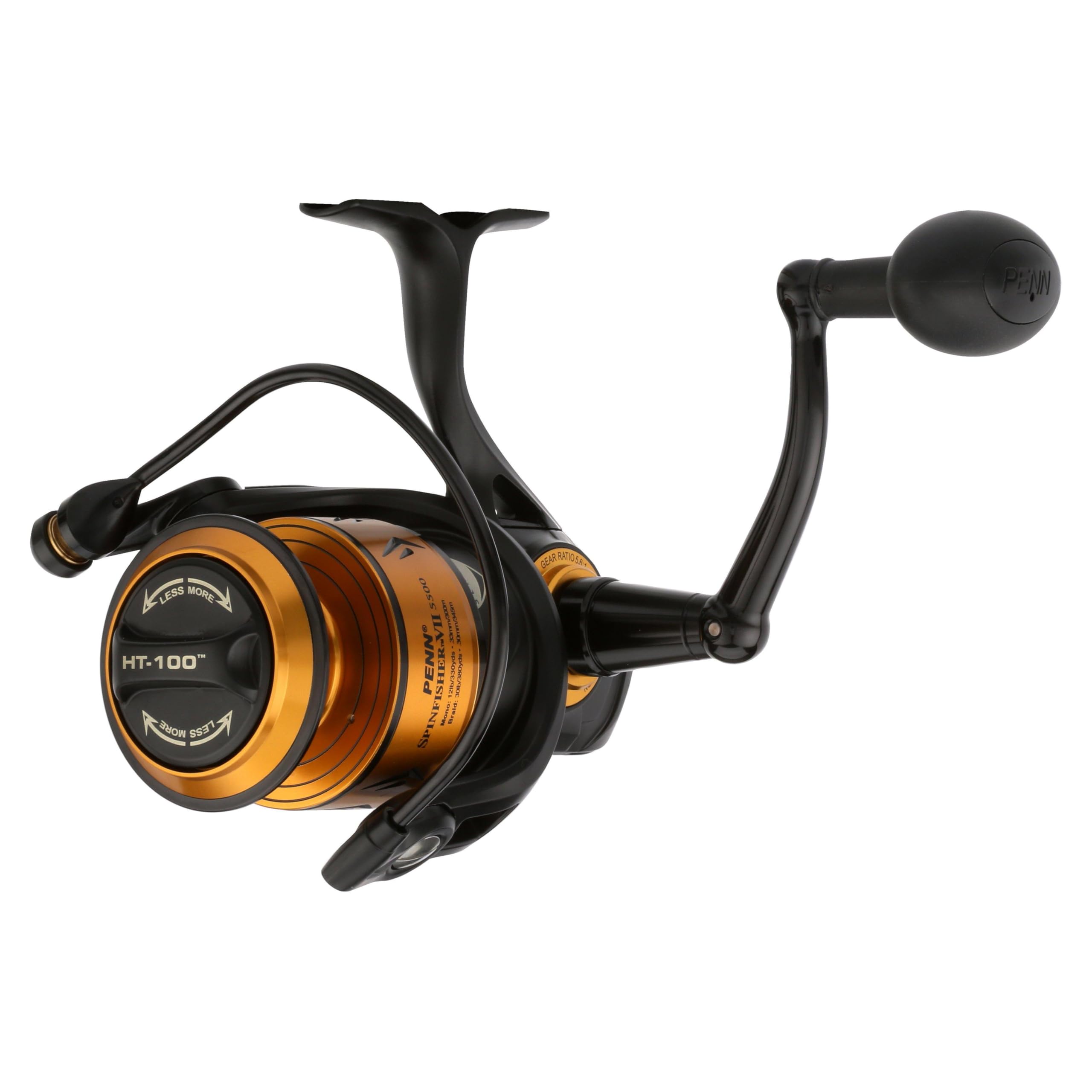 Катушка для спиннинга PENN Spinfisher VII 3500 Saltwater с правым левым расположением рукоятки, уплотнением IPX5, передним фрикционом HT-100, сверхточной шпулей с ЧПУ и прецизионной технологией передач
Катушка для спиннинга PENN Spinfisher VII 3500 Saltwater с правым левым расположением рукоятки, уплотнением IPX5, передним фрикционом HT-100, сверхточной шпулей с ЧПУ и прецизионной технологией передач