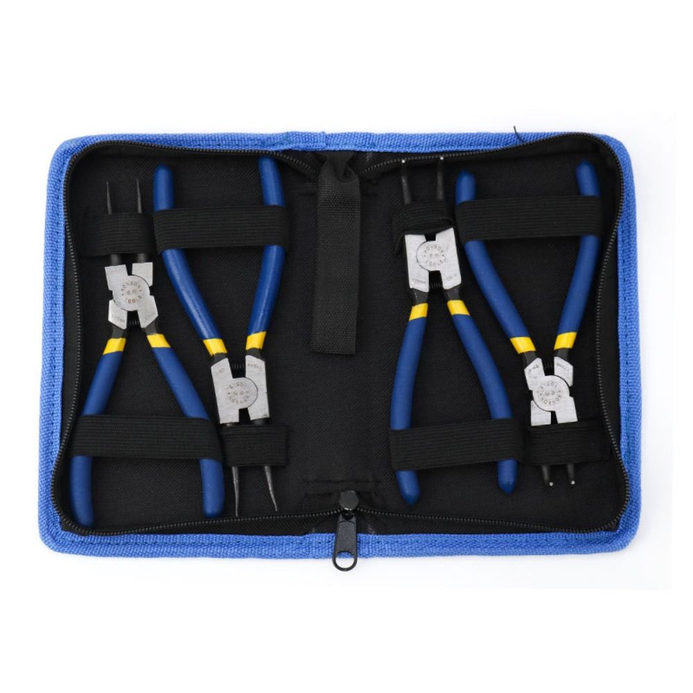 4Pcs Internal Circlip Pliers Set External 7 Long Nose Plier Snap Ring Pliers Men Workers 4 Pcs
4Pcs Internal Circlip Pliers Set External 7 Long Nose Plier Snap Ring Pliers Men Workers 4 Pcs