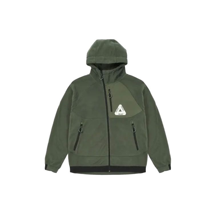 Palace FW21 Асимметричная куртка из флиса с множеством карманов и капюшоном на молнии. Верхняя одежда унисекс, зеленая P21JK060 L
Palace FW21 Асимметричная куртка из флиса с множеством карманов и капюшоном на молнии. Верхняя одежда унисекс, зеленая P21JK060 L