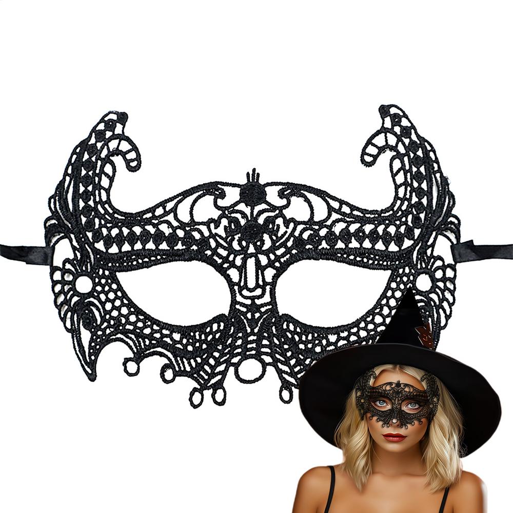 Lace Black Eye Cover Women Carnival Face Masque Festivals Decoration Blindfold For Women Girls Teens Halloween Christmas
Lace Black Eye Cover Women Carnival Face Masque Festivals Decoration Blindfold For Women Girls Teens Halloween Christmas