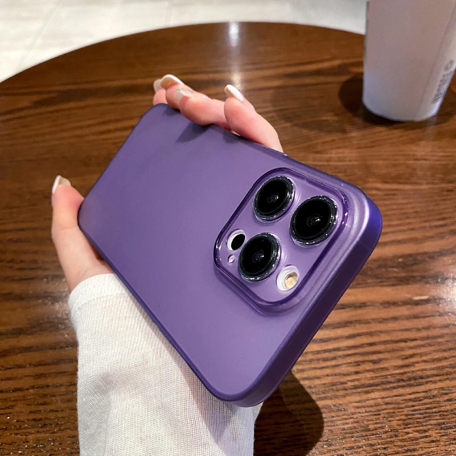 Shockproof Slim Case for iPhone 14 Pro Max TPU Cover Precise Cutout Matte Phone Case Dark Purple
Shockproof Slim Case for iPhone 14 Pro Max TPU Cover Precise Cutout Matte Phone Case Dark Purple