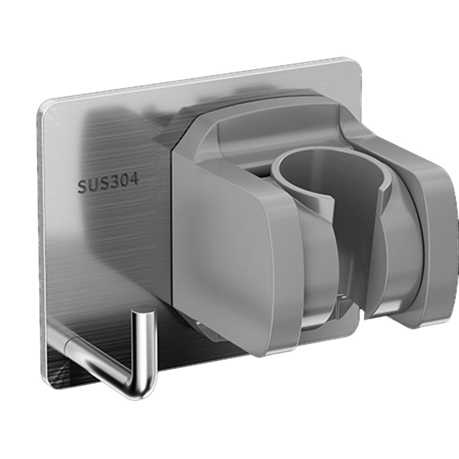 Кронштейн для душевой лейки для ванной, держатель для душевой лейки, нержавеющая сталь, без сверления серый
Кронштейн для душевой лейки для ванной, держатель для душевой лейки, нержавеющая сталь, без сверления серый