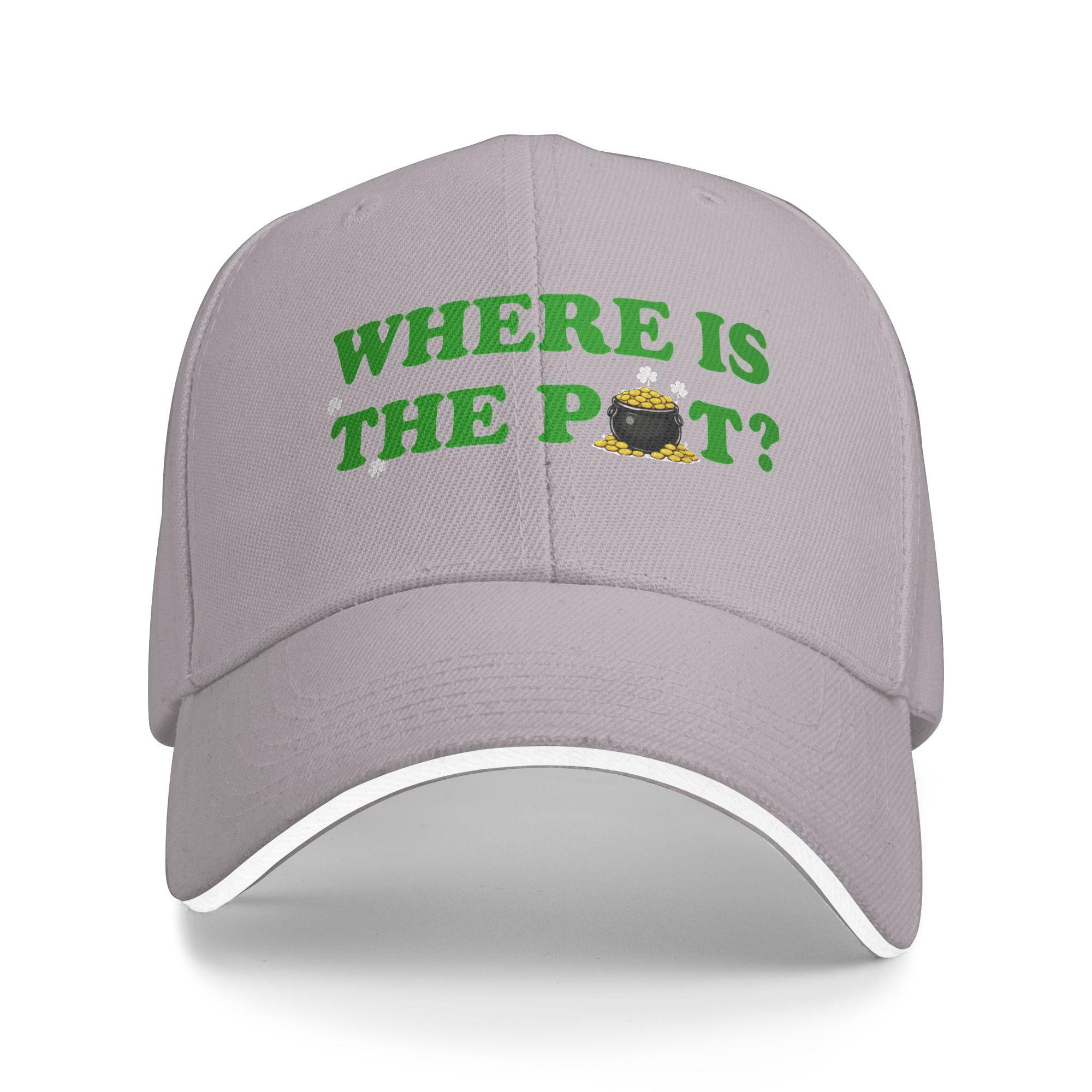 St Patricks Where Is The Pot Casual Baseball Cap Summer Trucker Hat Quality Outdoor Gym Snapback Cap Men Trendy Baseball Caps One Size серый
St Patricks Where Is The Pot Casual Baseball Cap Summer Trucker Hat Quality Outdoor Gym Snapback Cap Men Trendy Baseball Caps One Size серый