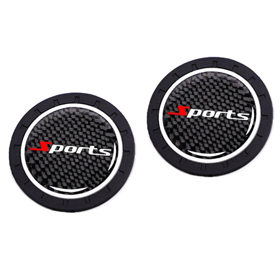 New 2Pcs High Quality Non-slip Elastic Durable Real Carbon Fiber Car Auto Water Cup Slot Non-Slip Mat Pad Sport Style
New 2Pcs High Quality Non-slip Elastic Durable Real Carbon Fiber Car Auto Water Cup Slot Non-Slip Mat Pad Sport Style