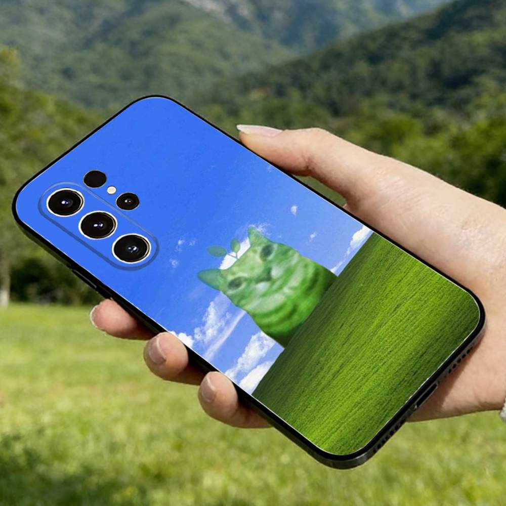 Funny Green Alien Cat Phone case For Samsung Galaxy A56,36,26,16,76,55,35,25,15,54,34,24,14 Soft Silicone Black Cover 9 Samsung A 22 4G 5G
Funny Green Alien Cat Phone case For Samsung Galaxy A56,36,26,16,76,55,35,25,15,54,34,24,14 Soft Silicone Black Cover 9 Samsung A 22 4G 5G