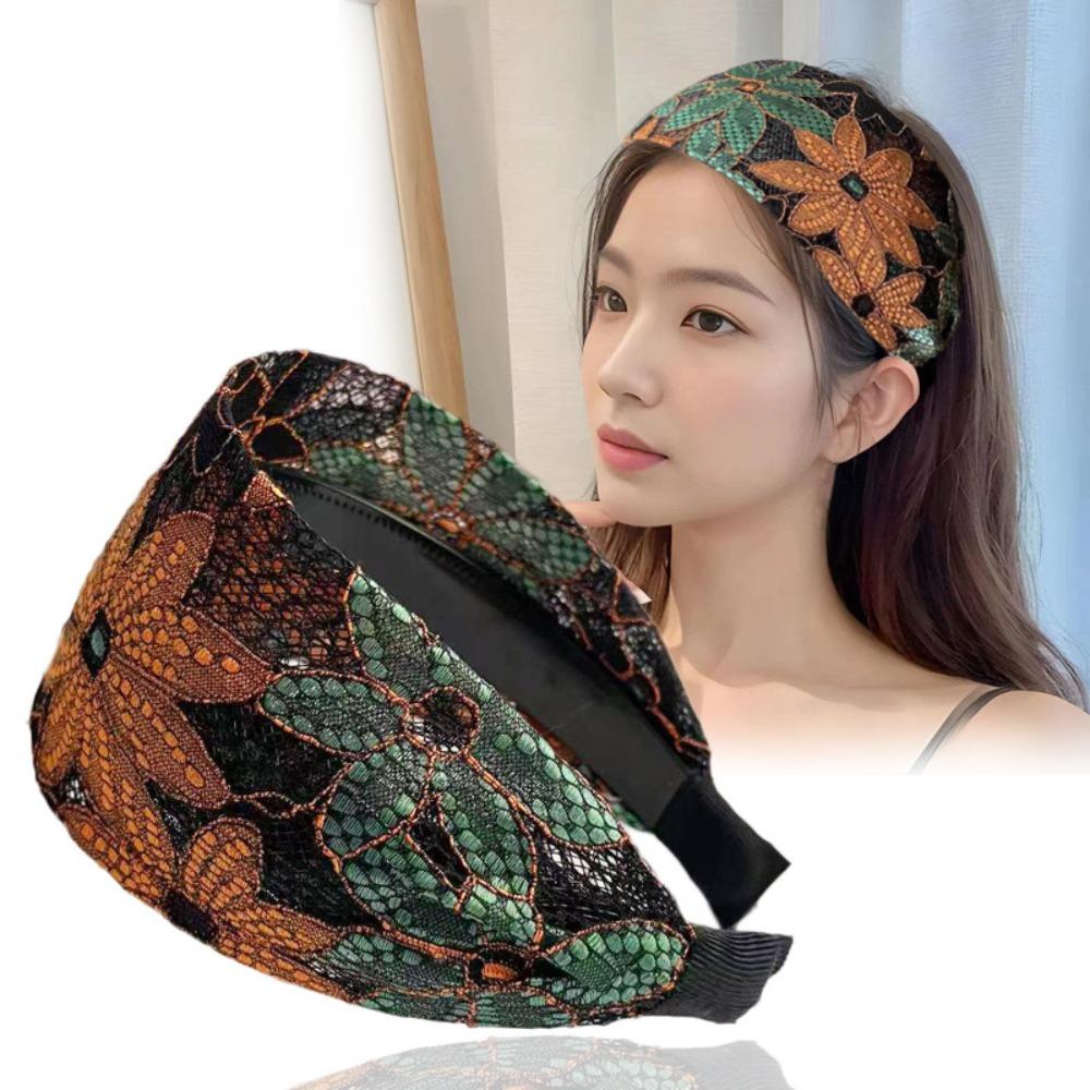 Wide Brim Lace Headband Embroidery Hair Hoop Fashion Hairband Daily Color 6
Wide Brim Lace Headband Embroidery Hair Hoop Fashion Hairband Daily Color 6