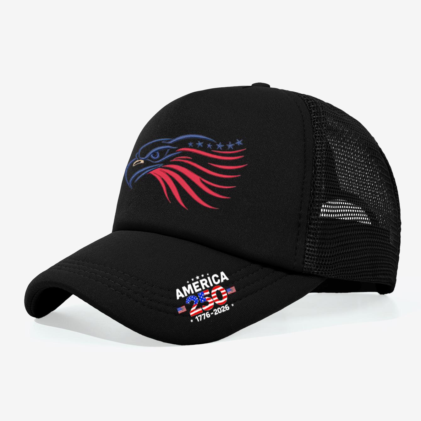 1PC Minimal 250th America Trucker Hat, Line Art Eagle Print, Streetwear Cap for Patriotic Fans чорний
1PC Minimal 250th America Trucker Hat, Line Art Eagle Print, Streetwear Cap for Patriotic Fans чорний