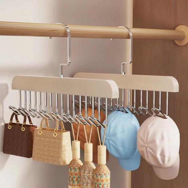 Multi Functional Solid Wood Eight Hook Hanger for Underwear Straps Vests Scarves Hats Socks Clothing & Wardrobe Storage Hangers білий
Multi Functional Solid Wood Eight Hook Hanger for Underwear Straps Vests Scarves Hats Socks Clothing & Wardrobe Storage Hangers білий