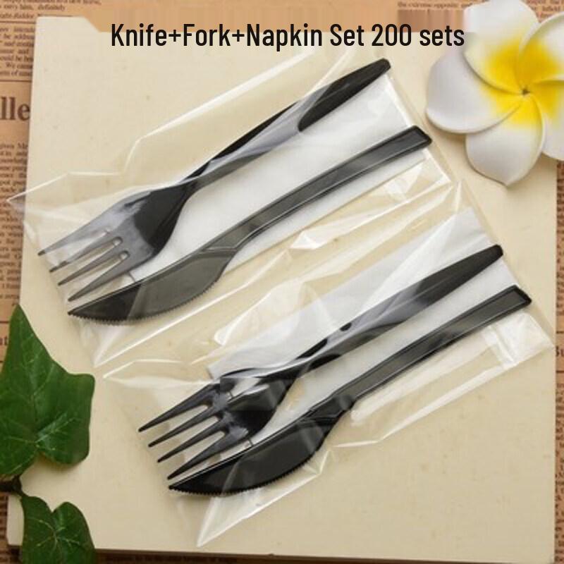 Homeglen Disposable Plastic Cutlery Sets
Homeglen Disposable Plastic Cutlery Sets