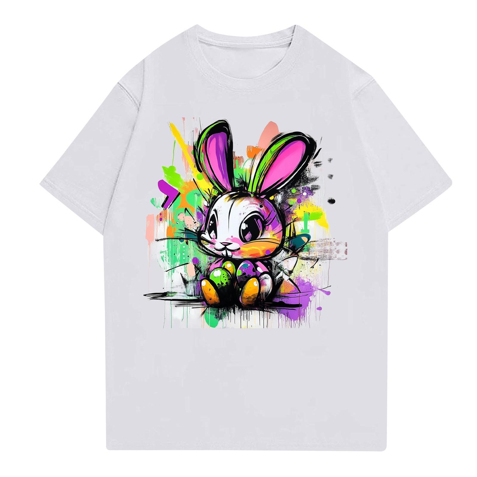 Жіноча повсякденна футболка з круглим вирізом і короткими рукавами XL білий
Жіноча повсякденна футболка з круглим вирізом і короткими рукавами XL білий