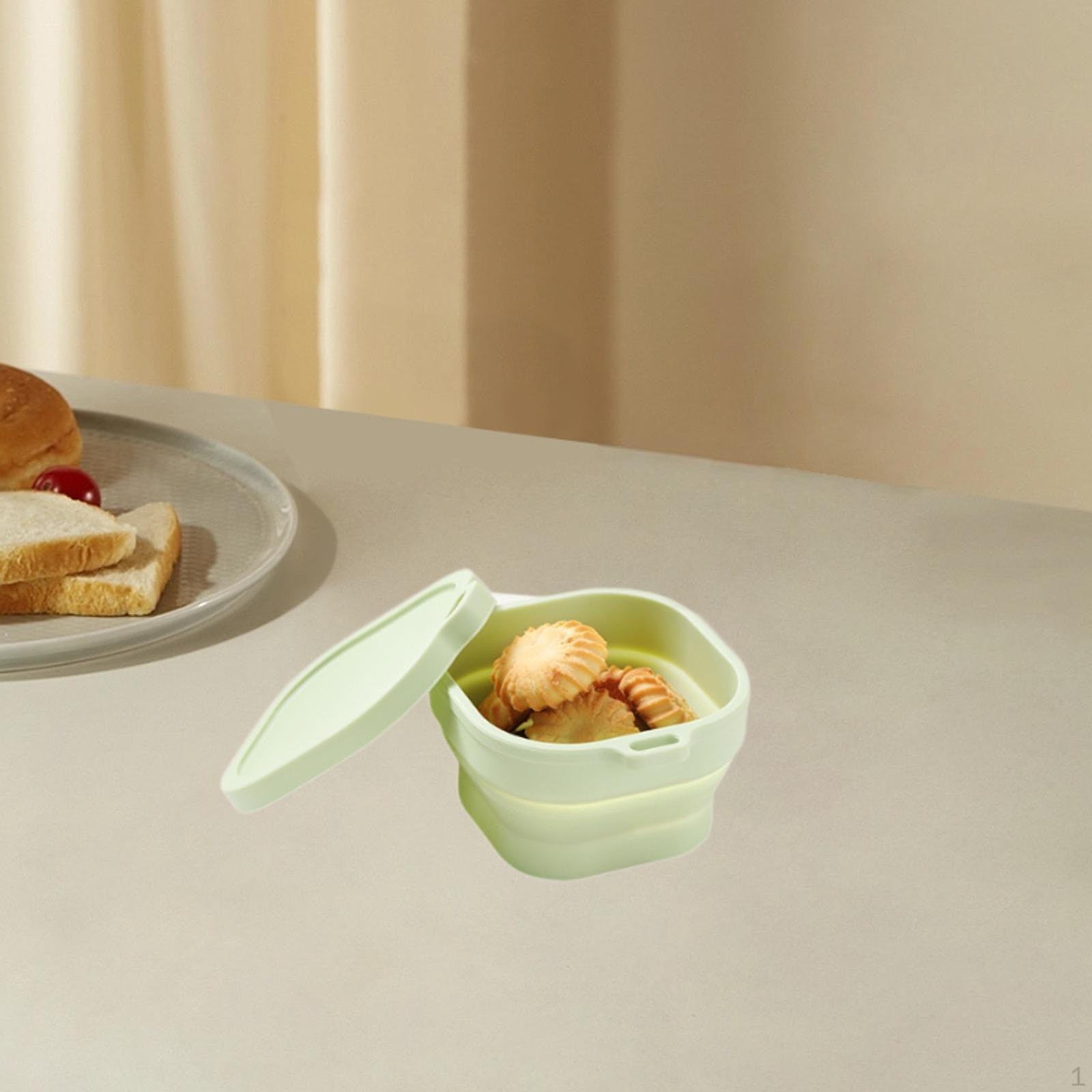 Складная миска с крышкой, контейнер для хранения продуктов для летней кухни, домашнего хозяйства зелёный
Складная миска с крышкой, контейнер для хранения продуктов для летней кухни, домашнего хозяйства зелёный
