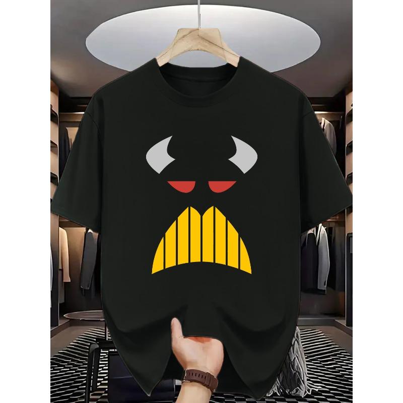 Men S Casual T-Shirt with Print - Short Sleeve, Round Neck, Lightweight , Perfect for Summer, Everyday Wear & Parties, Comfortable Fit 4XL чорний
Men S Casual T-Shirt with Print - Short Sleeve, Round Neck, Lightweight , Perfect for Summer, Everyday Wear & Parties, Comfortable Fit 4XL чорний