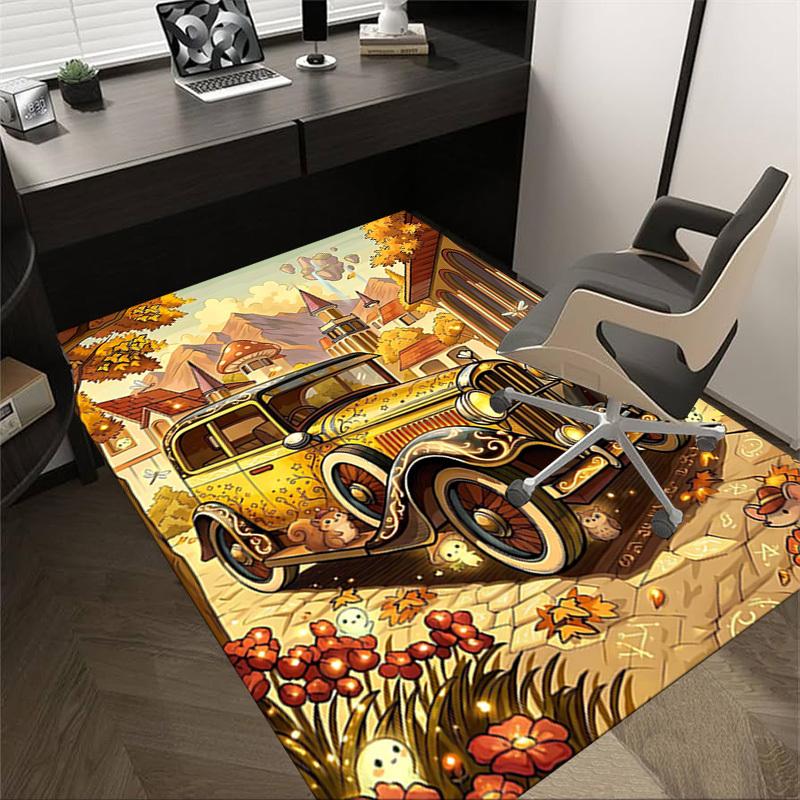 1PC Autumnal Car Non-Slip Floor Carpet Compatible for Office&Living Room&Bedroom&Dining room - Soft & Pattern-G0313 60cm by 90cm
1PC Autumnal Car Non-Slip Floor Carpet Compatible for Office&Living Room&Bedroom&Dining room - Soft & Pattern-G0313 60cm by 90cm