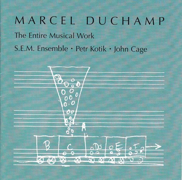 CD MARCEL DUCHAMP - The Entire Musical Work DWAB01 Dog W/A Bone 2000 US Classical Used
CD MARCEL DUCHAMP - The Entire Musical Work DWAB01 Dog W/A Bone 2000 US Classical Used