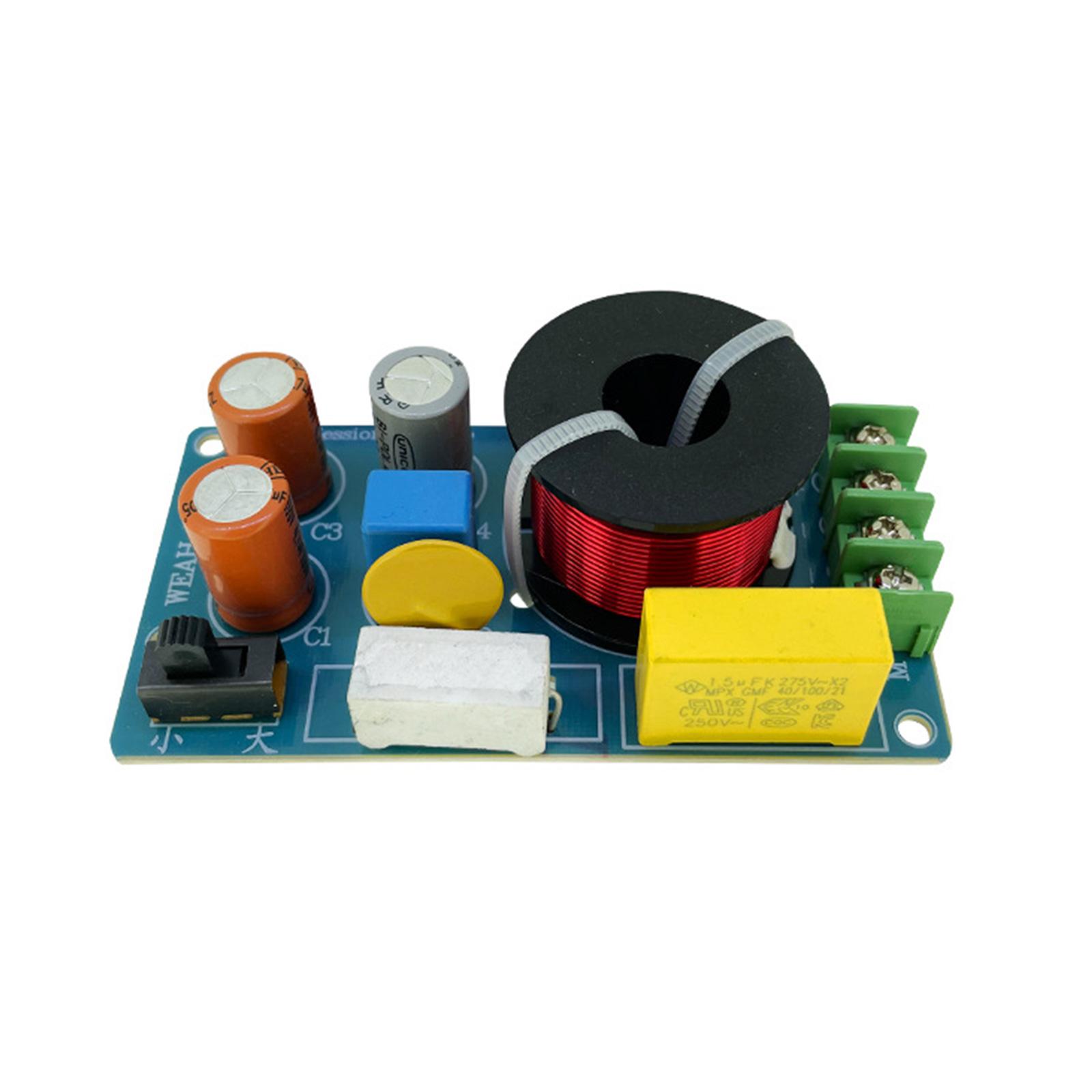 Crossover Sound Divider 150W Speaker Crossover Midrange Crossover Speaker Filter Frequency Divider 700-2100Hz/650-2100Hz 1
Crossover Sound Divider 150W Speaker Crossover Midrange Crossover Speaker Filter Frequency Divider 700-2100Hz/650-2100Hz 1