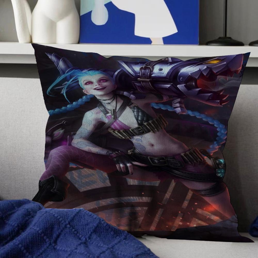 Game Arcane Legends Jinx Main Characters Art Pillow Gifts Home Office Furnishings Bedroom Sofa Car Cushion Cover case 45x45cm 16x16Inch
Game Arcane Legends Jinx Main Characters Art Pillow Gifts Home Office Furnishings Bedroom Sofa Car Cushion Cover case 45x45cm 16x16Inch