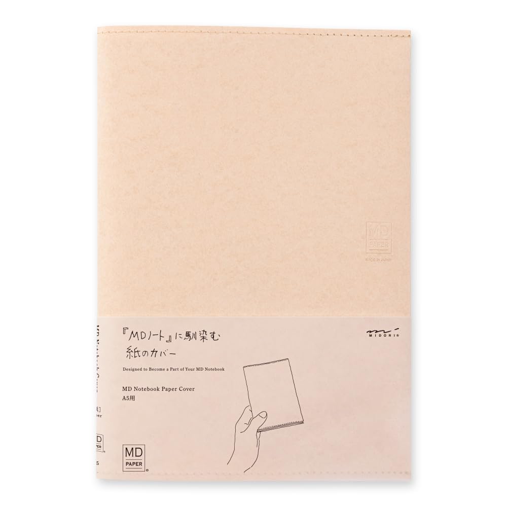 DESIGNPHIL Midori MD Notebook Cover A5 Paper 49841006 - Premium Quality Cover for A5 Notebooks
DESIGNPHIL Midori MD Notebook Cover A5 Paper 49841006 - Premium Quality Cover for A5 Notebooks