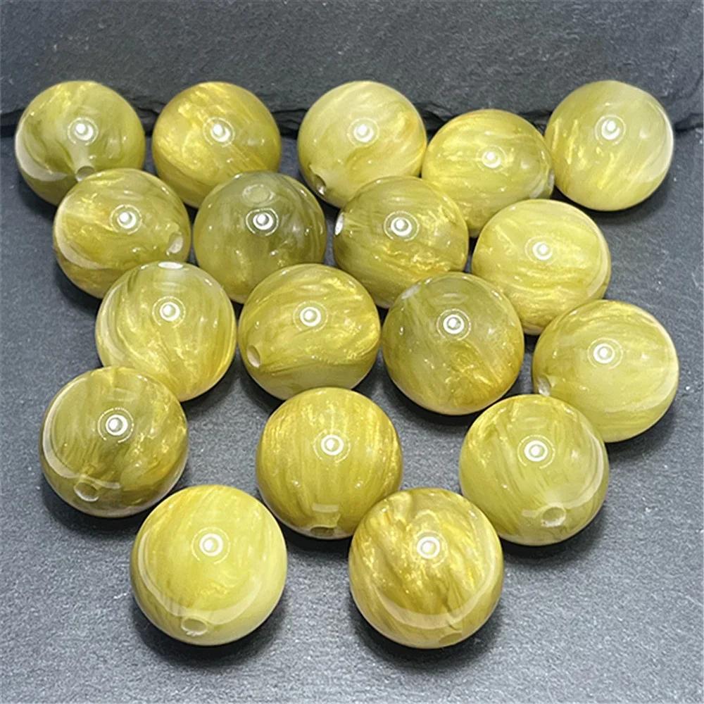 CH87 16mm 10Pcs New Diy Texture Jewelry Charm Good-looking Green Necklace Shiny Beads Bracelet Accessories Material Popular 16mm(10pcs)
CH87 16mm 10Pcs New Diy Texture Jewelry Charm Good-looking Green Necklace Shiny Beads Bracelet Accessories Material Popular 16mm(10pcs)