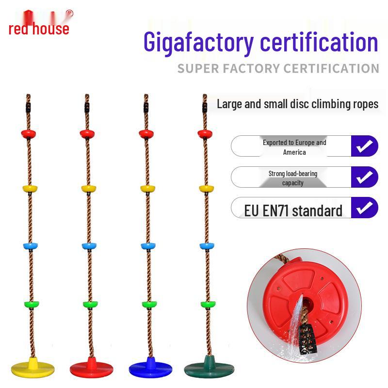 Red House Outdoor Climbing Swing Set with Large & Small Children s Plates темно-зелений колір
Red House Outdoor Climbing Swing Set with Large & Small Children s Plates темно-зелений колір