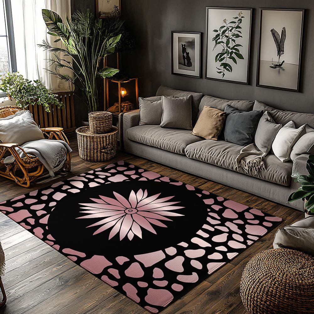 Floral Area Rug Bohemian Carpet Living Room Decor Persian Pattern Home Accent Rug Non Slip Floor Mat Modern Abstract Design Indo 50x80cm
Floral Area Rug Bohemian Carpet Living Room Decor Persian Pattern Home Accent Rug Non Slip Floor Mat Modern Abstract Design Indo 50x80cm