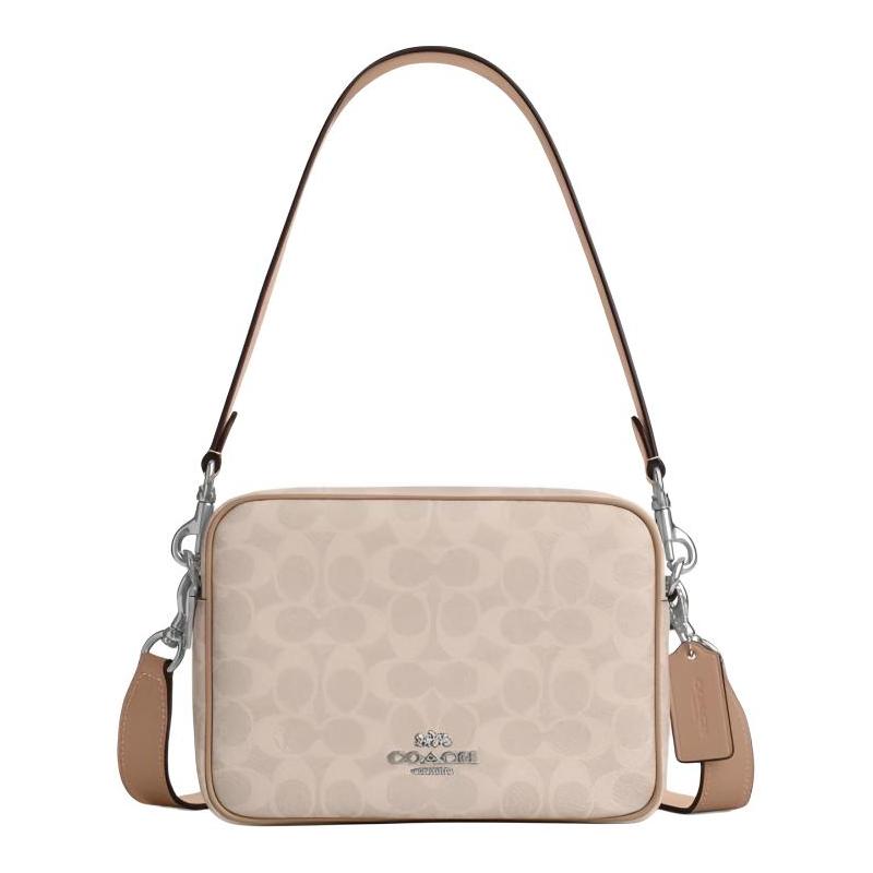 COACH shoulder bag CAREY 21 Classic Logo Double Zipper Closure External Magnetic Buckle Detachable Strap Artificial Leather Crossbody Small Women s сірий колір
COACH shoulder bag CAREY 21 Classic Logo Double Zipper Closure External Magnetic Buckle Detachable Strap Artificial Leather Crossbody Small Women s сірий колір