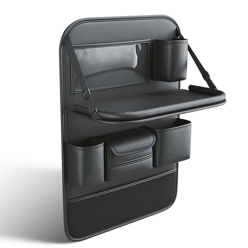 Car Seat Storage Bag Auto Back Seat Back Organizer with Foldable Table Tray PU Leather Tablet Holder Tissue Box Car Accessories чорний
Car Seat Storage Bag Auto Back Seat Back Organizer with Foldable Table Tray PU Leather Tablet Holder Tissue Box Car Accessories чорний