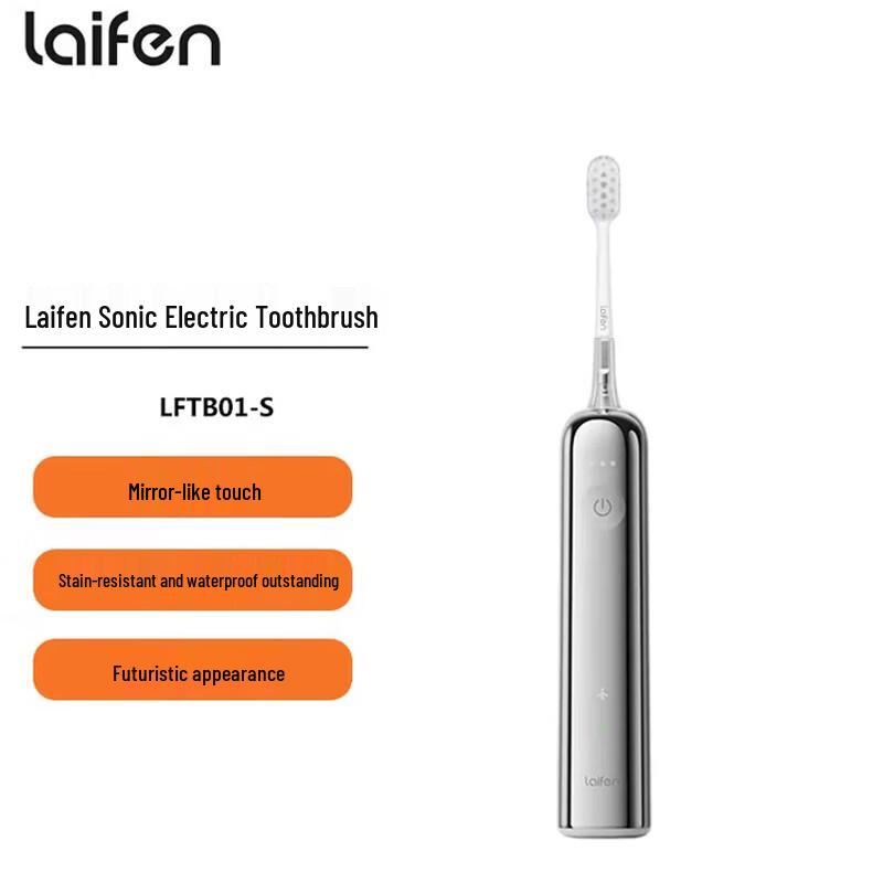 Laifen LFTB01-S Stainless Steel Sonic Electric Toothbrush
Laifen LFTB01-S Stainless Steel Sonic Electric Toothbrush