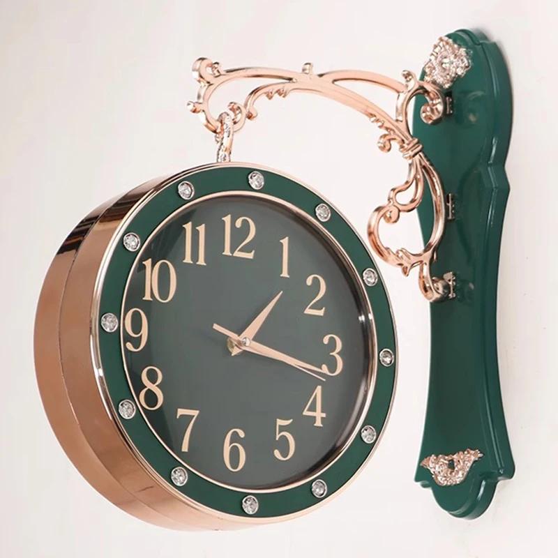 Minimalist Double Sided Wall Clock, Modern Silent Movement for Living Room Bedroom, Creative Dual Time Zone Decor зелений
Minimalist Double Sided Wall Clock, Modern Silent Movement for Living Room Bedroom, Creative Dual Time Zone Decor зелений