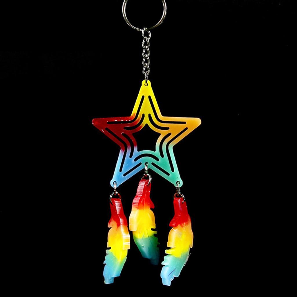 DIY 1 Set Dream Catcher Эпоксидная смола Плесень Перо Серьги Брелок Силиконовая форма
DIY 1 Set Dream Catcher Эпоксидная смола Плесень Перо Серьги Брелок Силиконовая форма
