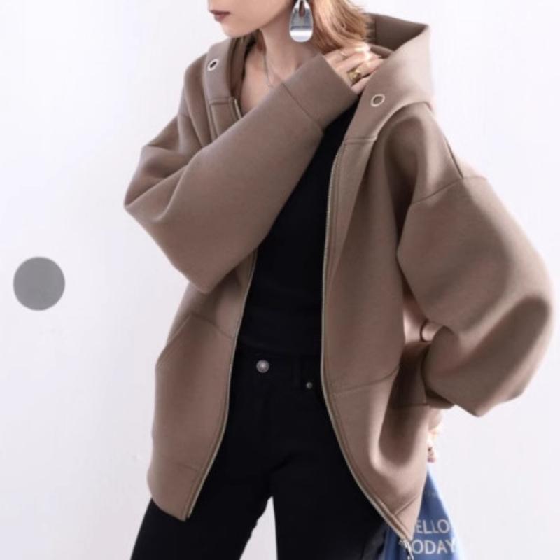 Spring Women s Hooded Zip Up Oversized Long Black Hoodie Coat OneSize коричневий
Spring Women s Hooded Zip Up Oversized Long Black Hoodie Coat OneSize коричневий