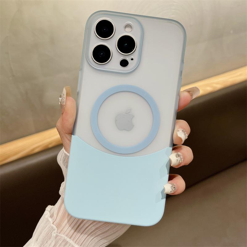 Applicable To IPhone16 Splicing Contrasting Color Two in one Matte Magnetic Suction Phone Case Apple 15pro Full Inclusive Protection Case iPhone 12 PROMAX
Applicable To IPhone16 Splicing Contrasting Color Two in one Matte Magnetic Suction Phone Case Apple 15pro Full Inclusive Protection Case iPhone 12 PROMAX